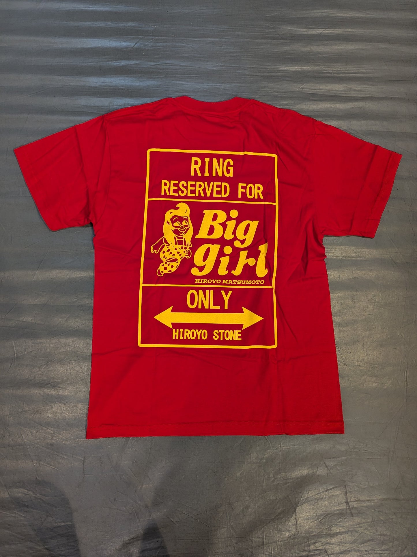 【直筆サイン入り】松本浩代「Big girl」Tシャツ