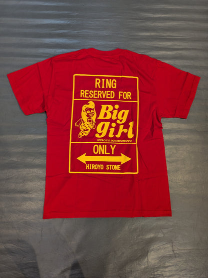 【直筆サイン入り】松本浩代「Big girl」Tシャツ