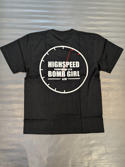 AZM 'HIGHSPEED BOMB GIRL' T-Shirt (2)
