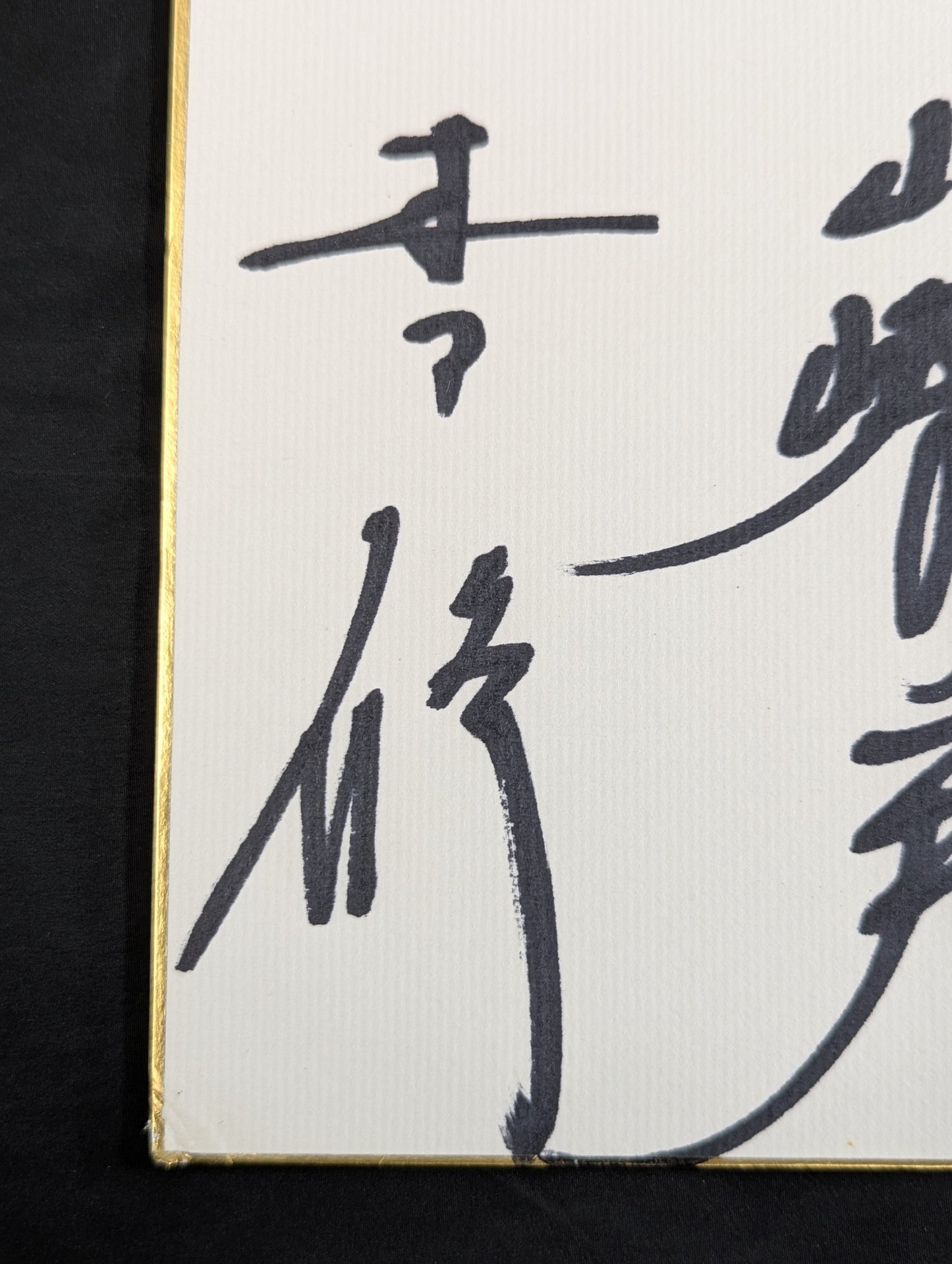 ★新日提携時代★ UWF戦士 寄せ書き(専用色紙)