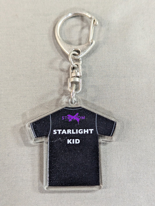 STARLIGHT KID  T-shirt-Style Acrylic Keychain (STARDOM×TOWER RECORDS)