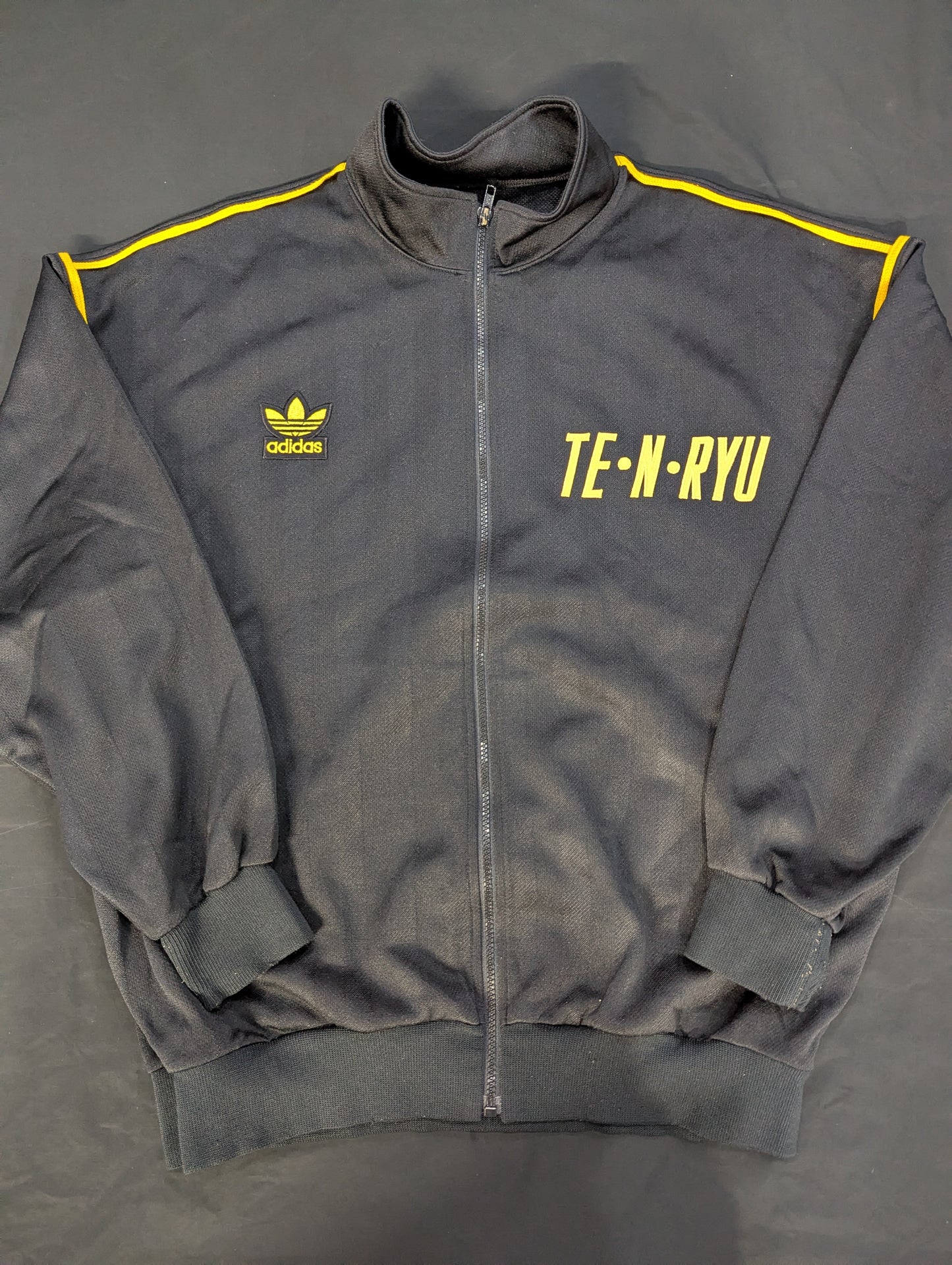 ★Tenryu Genichiro  Late 1980s Long Years worn by him jersey!! ★