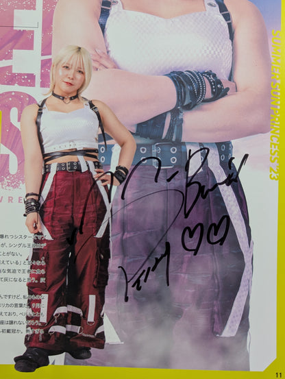 【愛野ユキ 直筆サイン入り】東京女子プロレス / SUMMER SUN PRINCESS '23
