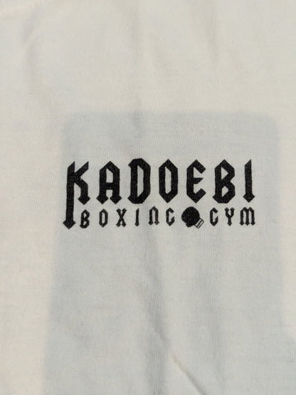 角海老「BOXING GYM」Tシャツ(ホワイト)