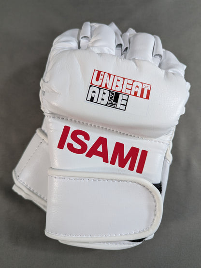★ISAMI製★ UNBEATABLE 公式オープンフィンガーグローブ