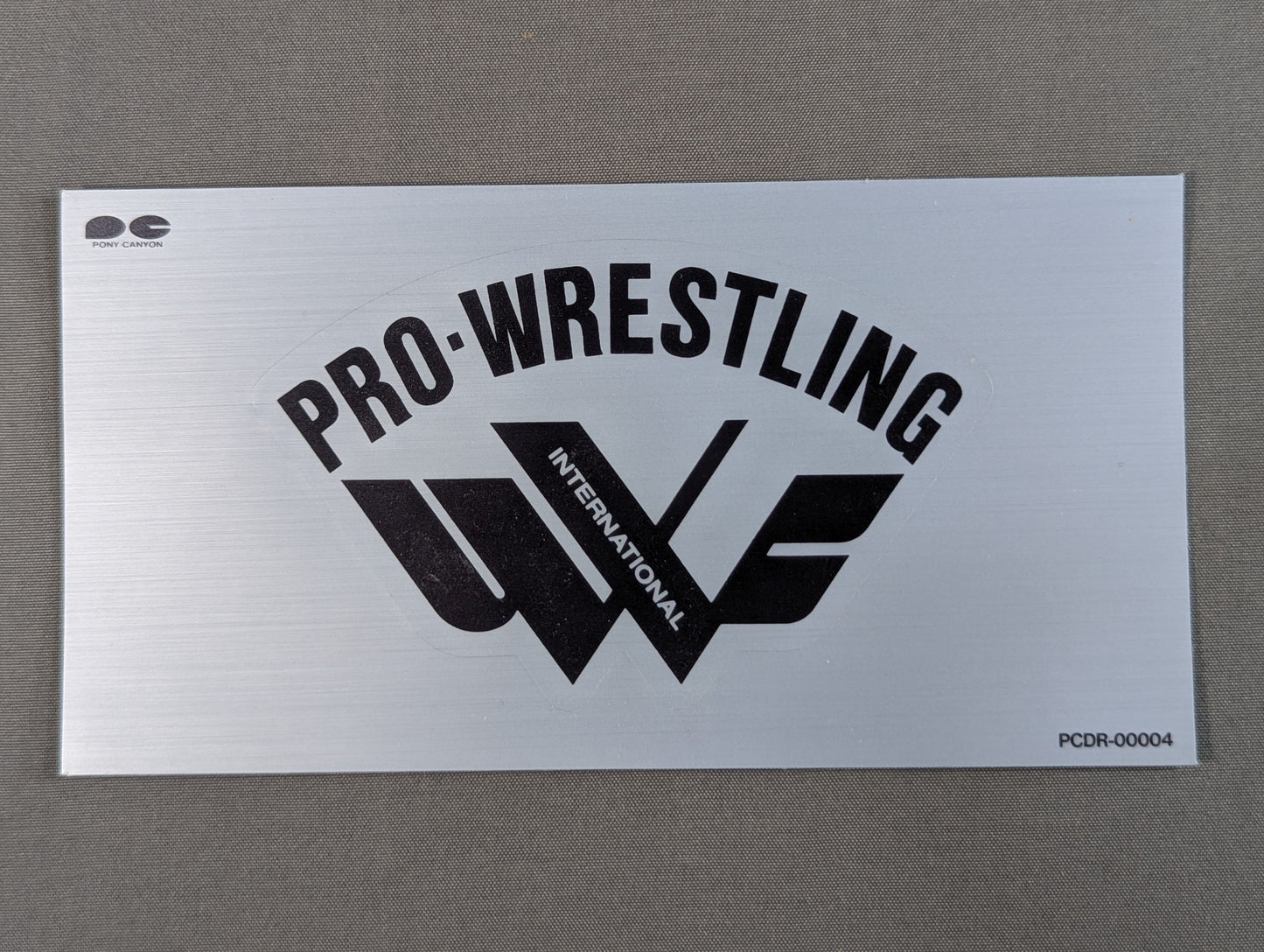 ★ステッカー付★ U.W.F. INTERNATIONAL 公式メインテーマ
