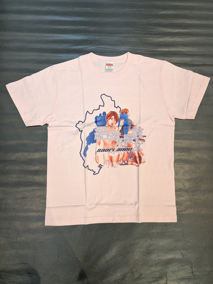 Saori Anou  Illustration T-Shirt (Limited Ver / Pink)