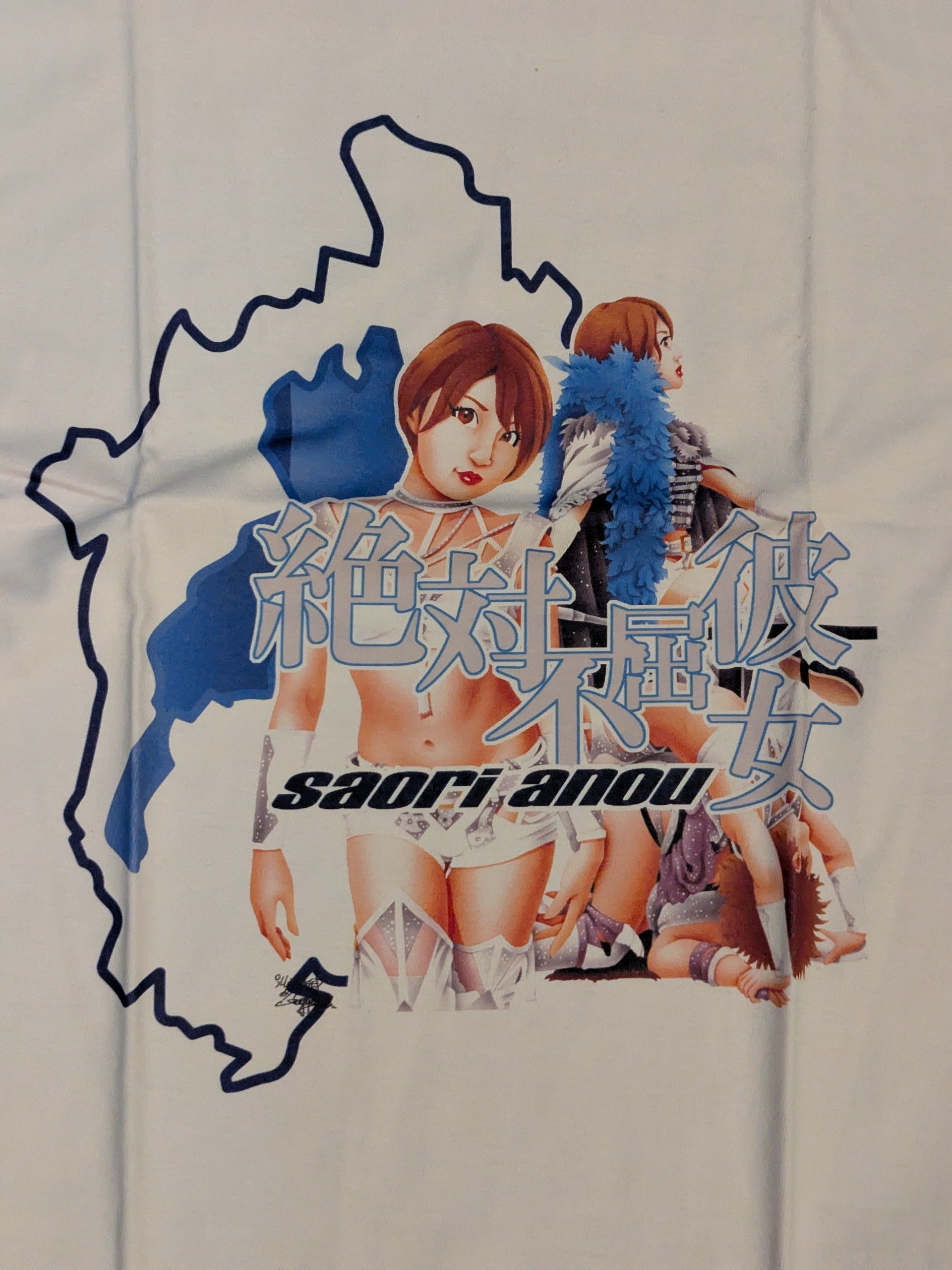 安納サオリ イラストTシャツ(限定Ver / ピンク) – 闘道館