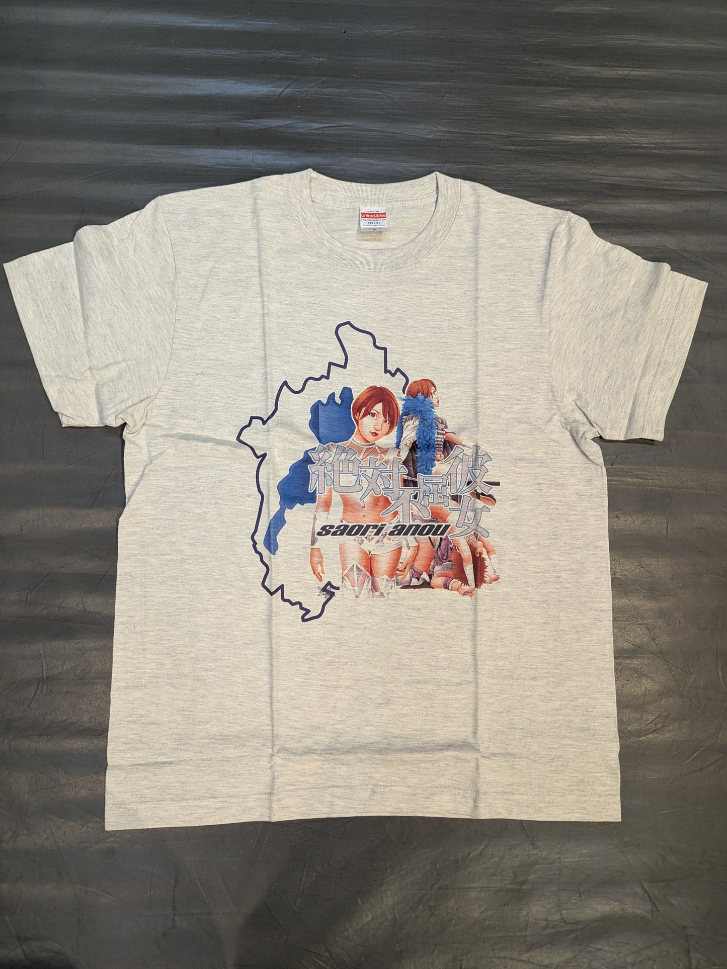 Saori Anou  Illustration T-Shirt (Limited Ver / Gray)