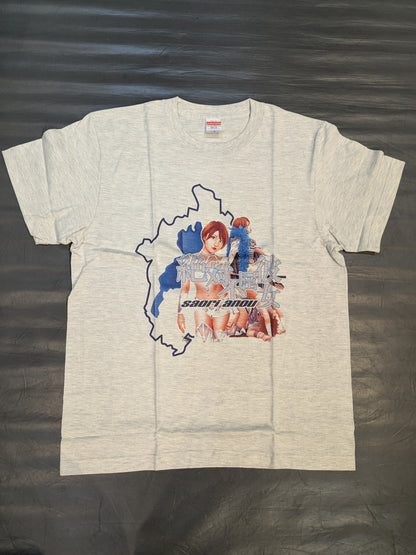 Saori Anou  Illustration T-Shirt (Limited Ver / Gray)