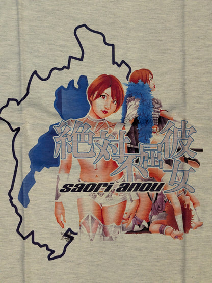 Saori Anou  Illustration T-Shirt (Limited Ver / Gray)