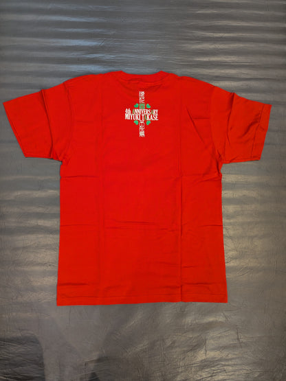 Miyuki Takase "4th ANNIVERSARY" T-shirt (Red)