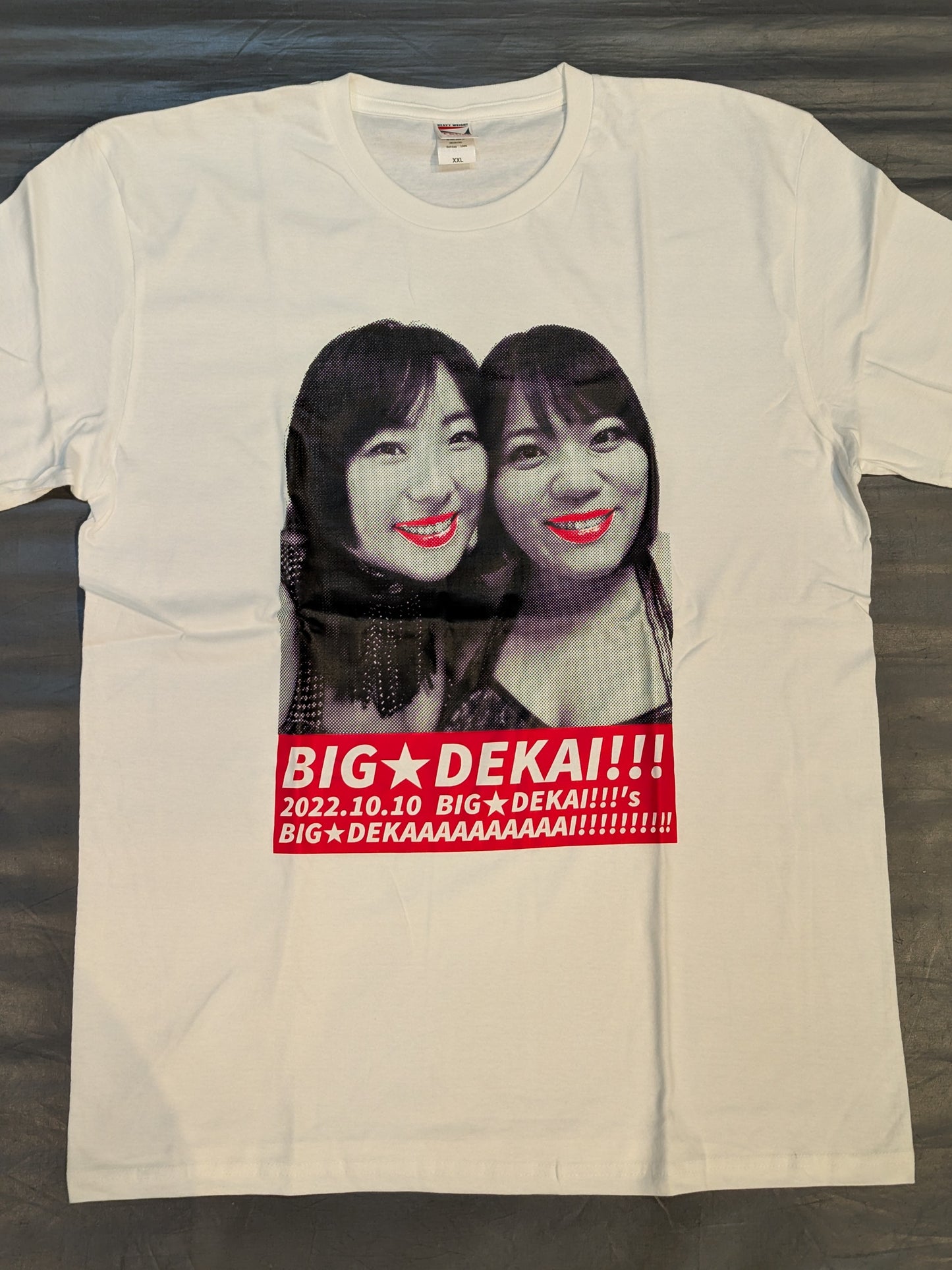 BIG☆DEKAI!!!(まなせゆうな＆トトロさつき) ピクチャーTシャツ