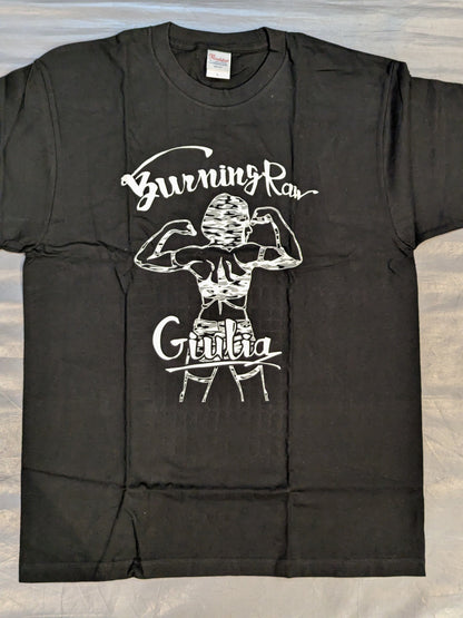 Giulia "Burning Raw Giulia" T-shirt (Black)