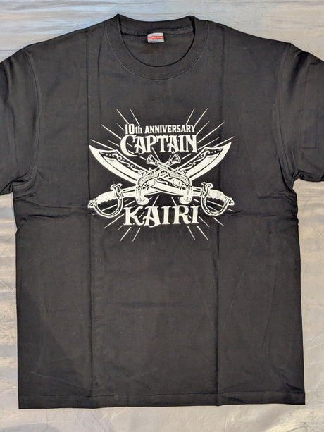 KAIRI「10th ANNIVERSARY」Tシャツ(ブラック)