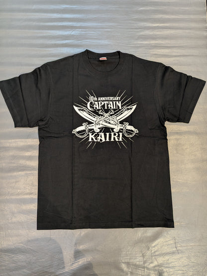 KAIRI '10th ANNIVERSARY' T-shirt (Black)