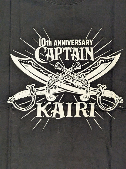KAIRI '10th ANNIVERSARY' T-shirt (Black)