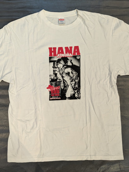 木村花×ハードコアチョコレート Tシャツ(ホワイト)