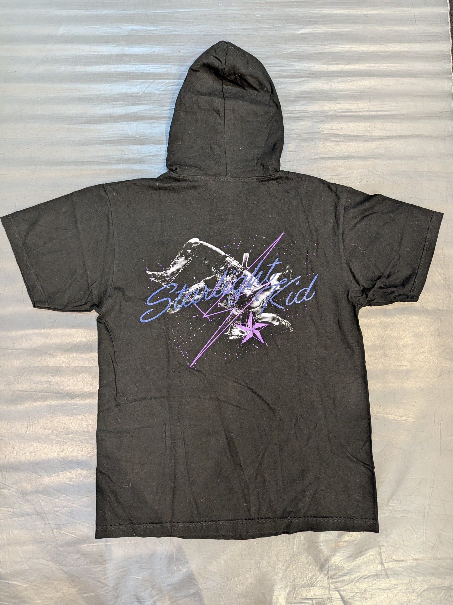 HTML ZERO3×STARDOM スターライト・キッド コラボTシャツ①(ブラック・フーディー)
