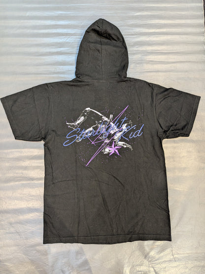 HTML ZERO3×STARDOM スターライト・キッド コラボTシャツ①(ブラック・フーディー)