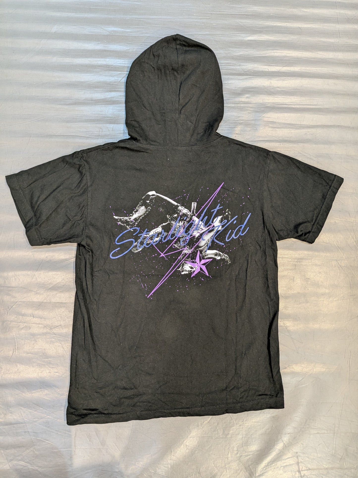 HTML ZERO3×STARDOM スターライト・キッド コラボTシャツ②(ブラック・フーディー)