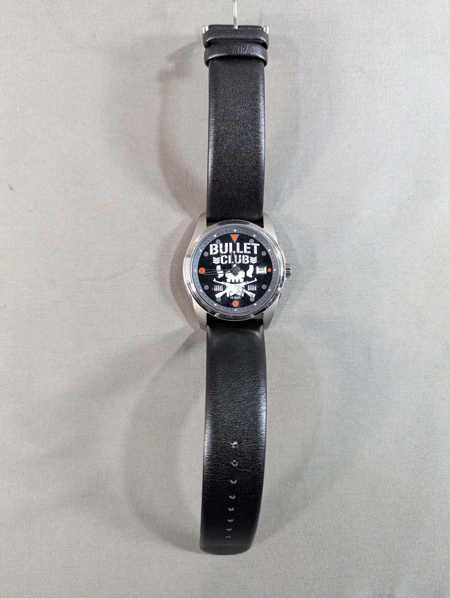 ★ New Japan Pro Wrestling × BOCCIA★ BULLET CLUB TITANIUM wristwatch