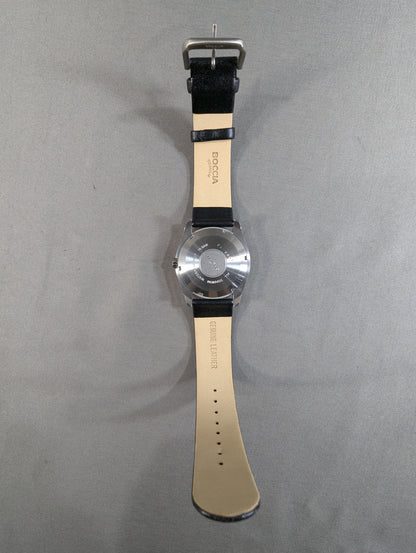 ★ New Japan Pro Wrestling × BOCCIA★ BULLET CLUB TITANIUM wristwatch