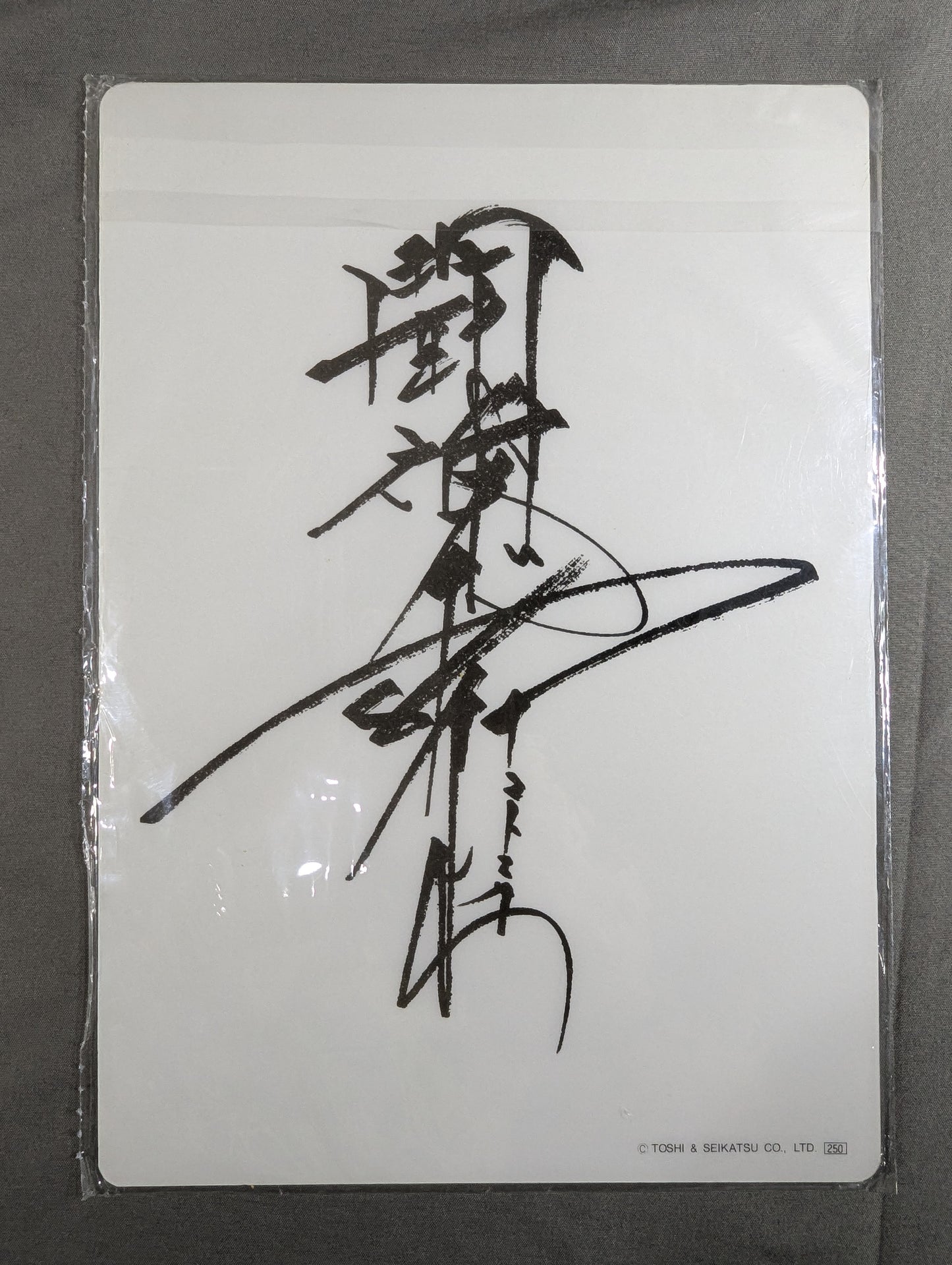 Antonio Inoki Shitajiki (Pencil board)  (Sleeper)