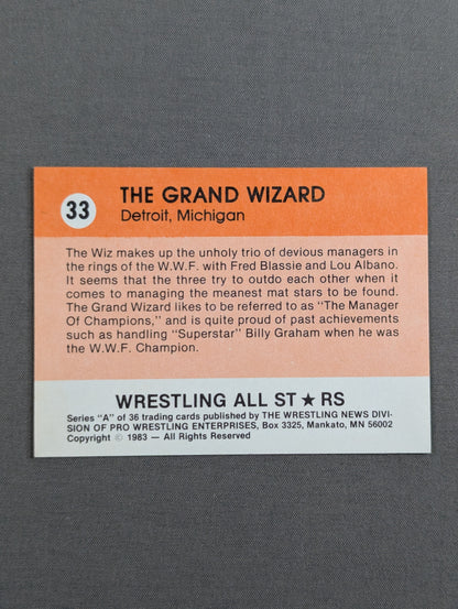★1983 WRESTLING ALL STARS Series A★ ザ・グランド・ウィザード