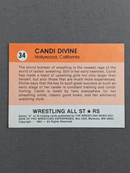 ★1983 Wrestling ALL STARS Series A★ Candy Divine