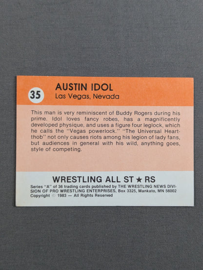 ★1983 Wrestling ALL STARS Series A★ Austin Idol