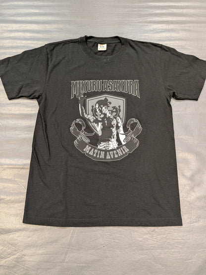 朝倉未来「MATIN AVENIR」応援Tシャツ(ブラック)