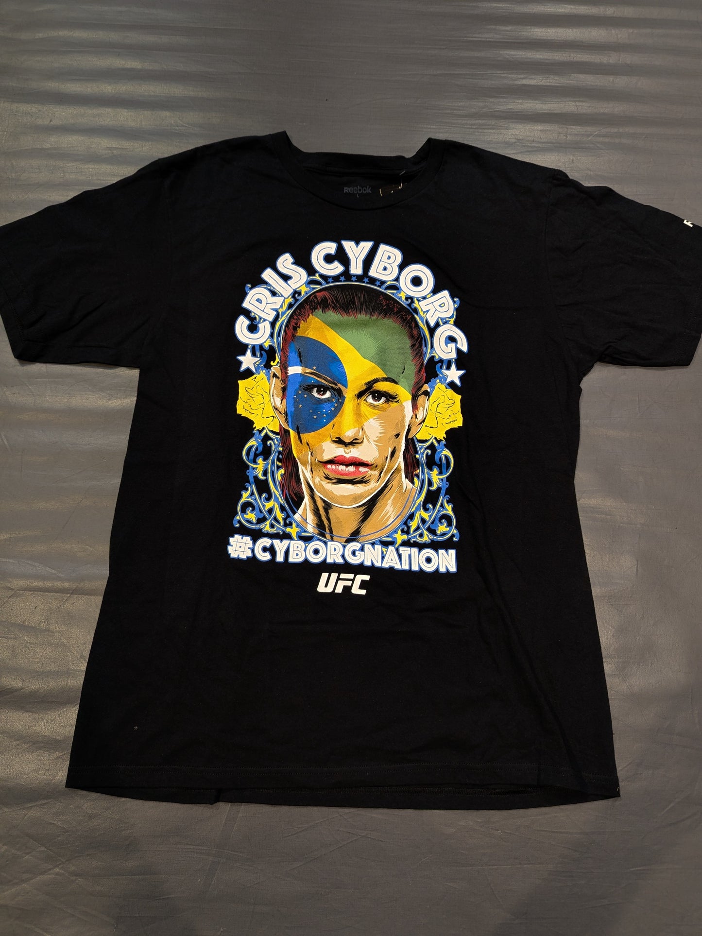 クリスチャン・サイボーグ「#CYBORGNATION」 UFC  Tシャツ