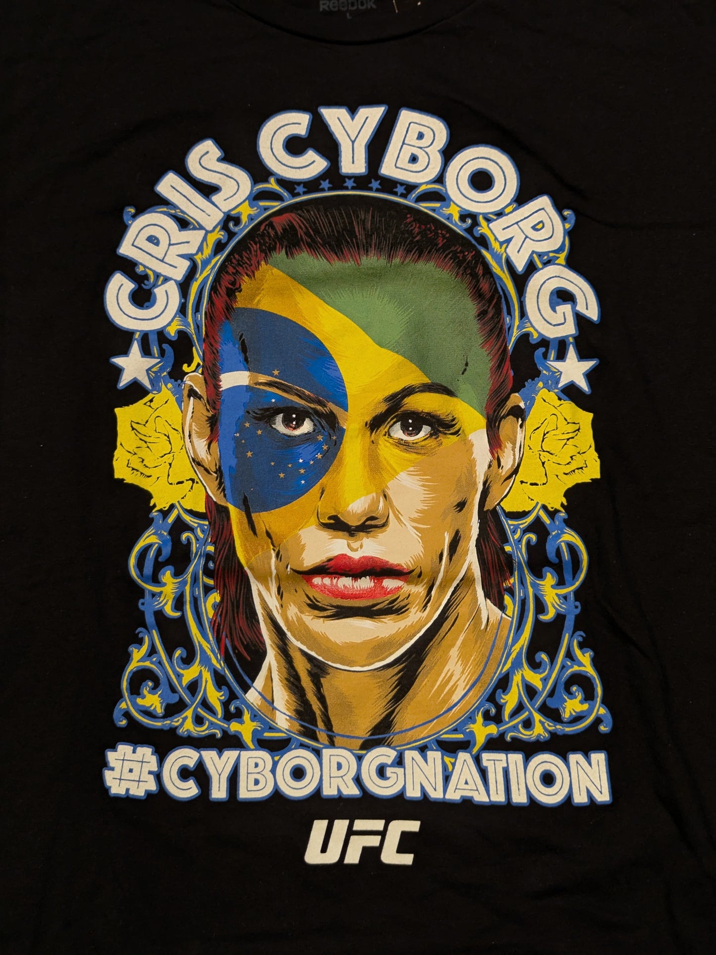 クリスチャン・サイボーグ「#CYBORGNATION」 UFC  Tシャツ