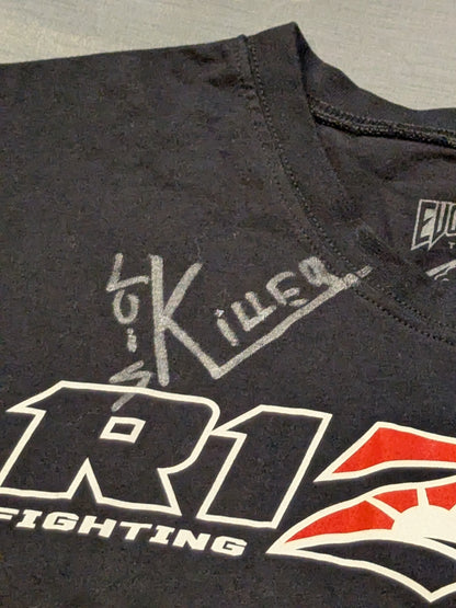 【hand signed autograph】 Luis Gustavo "RIZIN EVOLUCAO THAI MMA" T-shirt