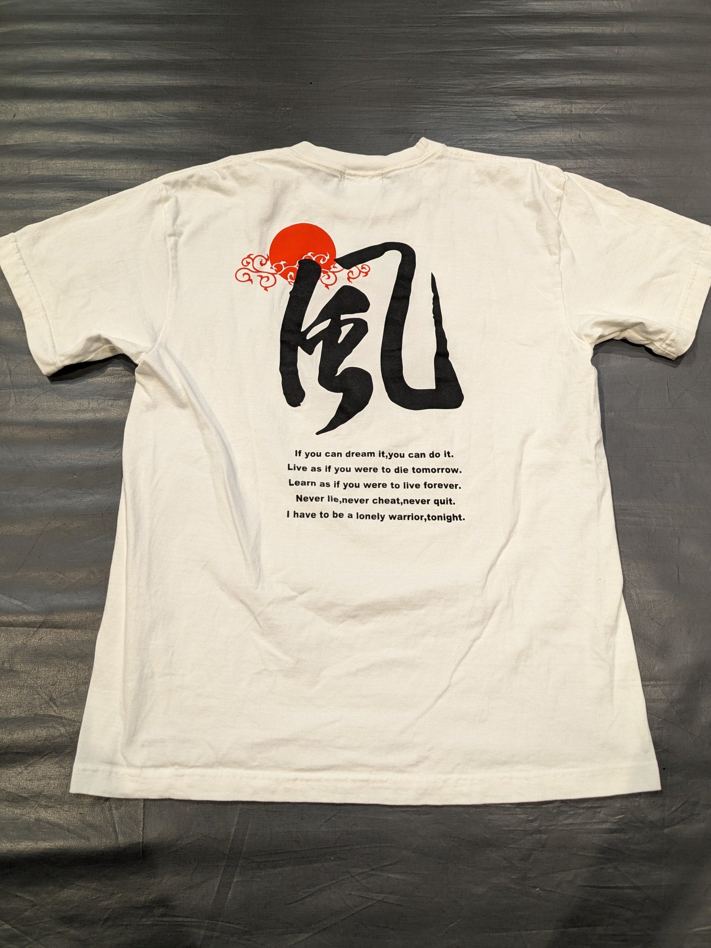 【hand signed autograph】 Minoru Suzuki "5030" T-shirt (White)