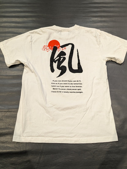 【hand signed autograph】 Minoru Suzuki "5030" T-shirt (White)