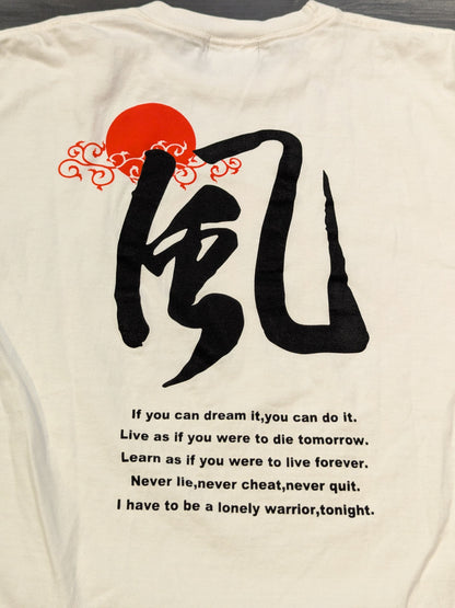 【hand signed autograph】 Minoru Suzuki "5030" T-shirt (White)