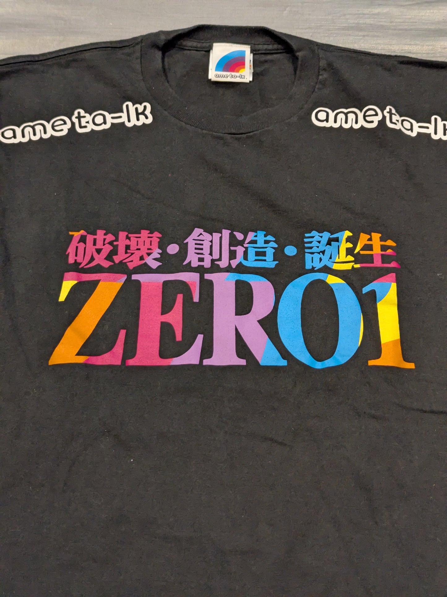 Ametalk! ×ZERO1 Collaboration T-Shirt