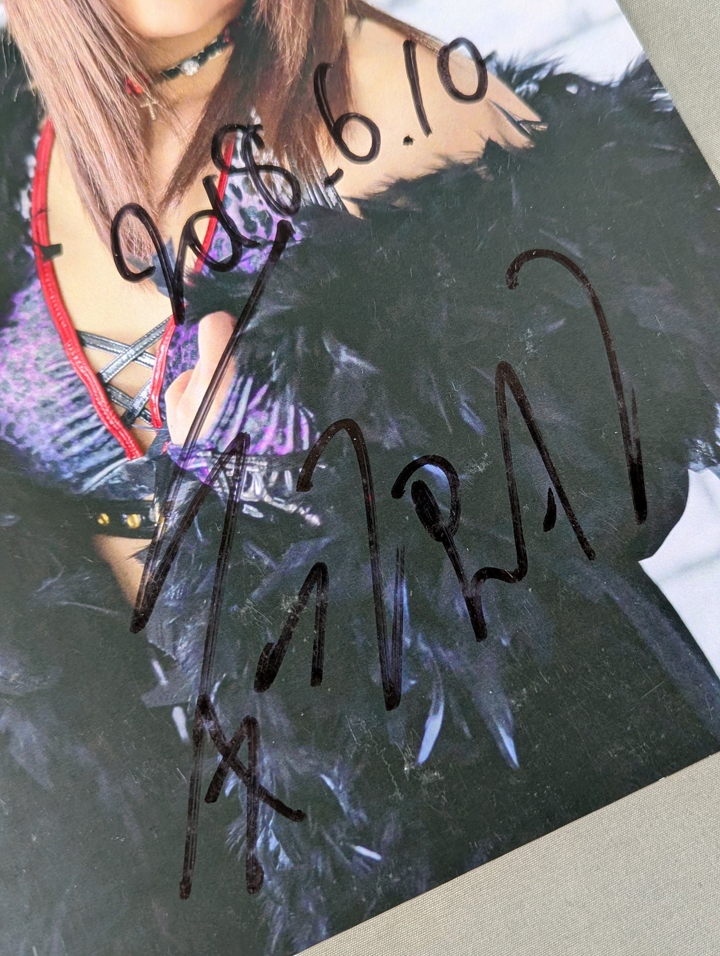 Io Shirai (Iyo Sky)  hand signed autograph Pro-Photo (H-1)
