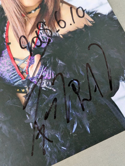Io Shirai (Iyo Sky)  hand signed autograph Pro-Photo (H-1)