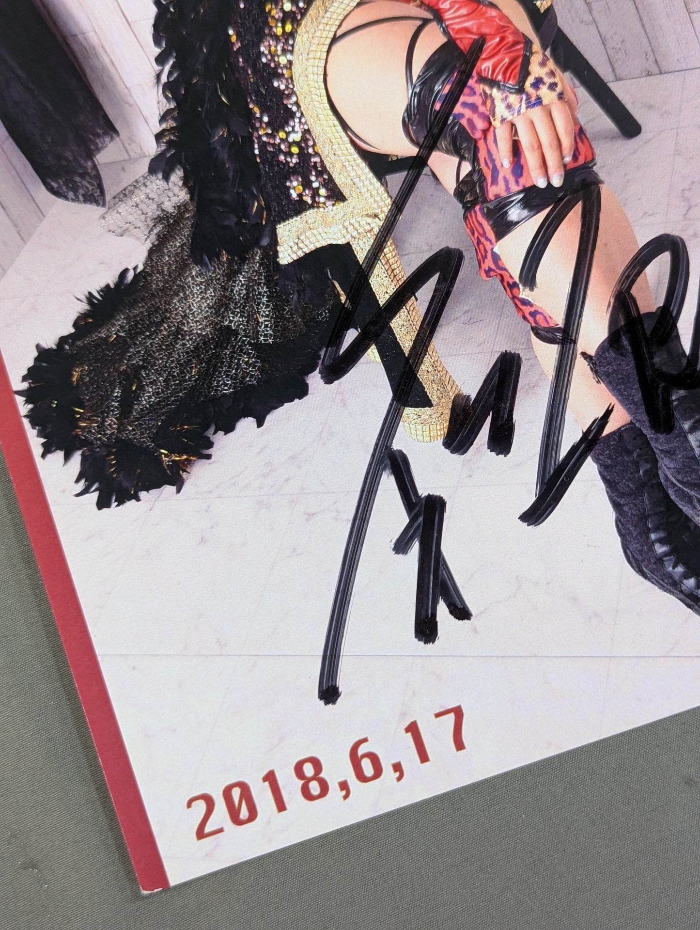 ★LAST MATCHE OF STARDOM★ Io Shirai (Iyo Sky) hand signed autograph  Pro-Photo  (H-7 )