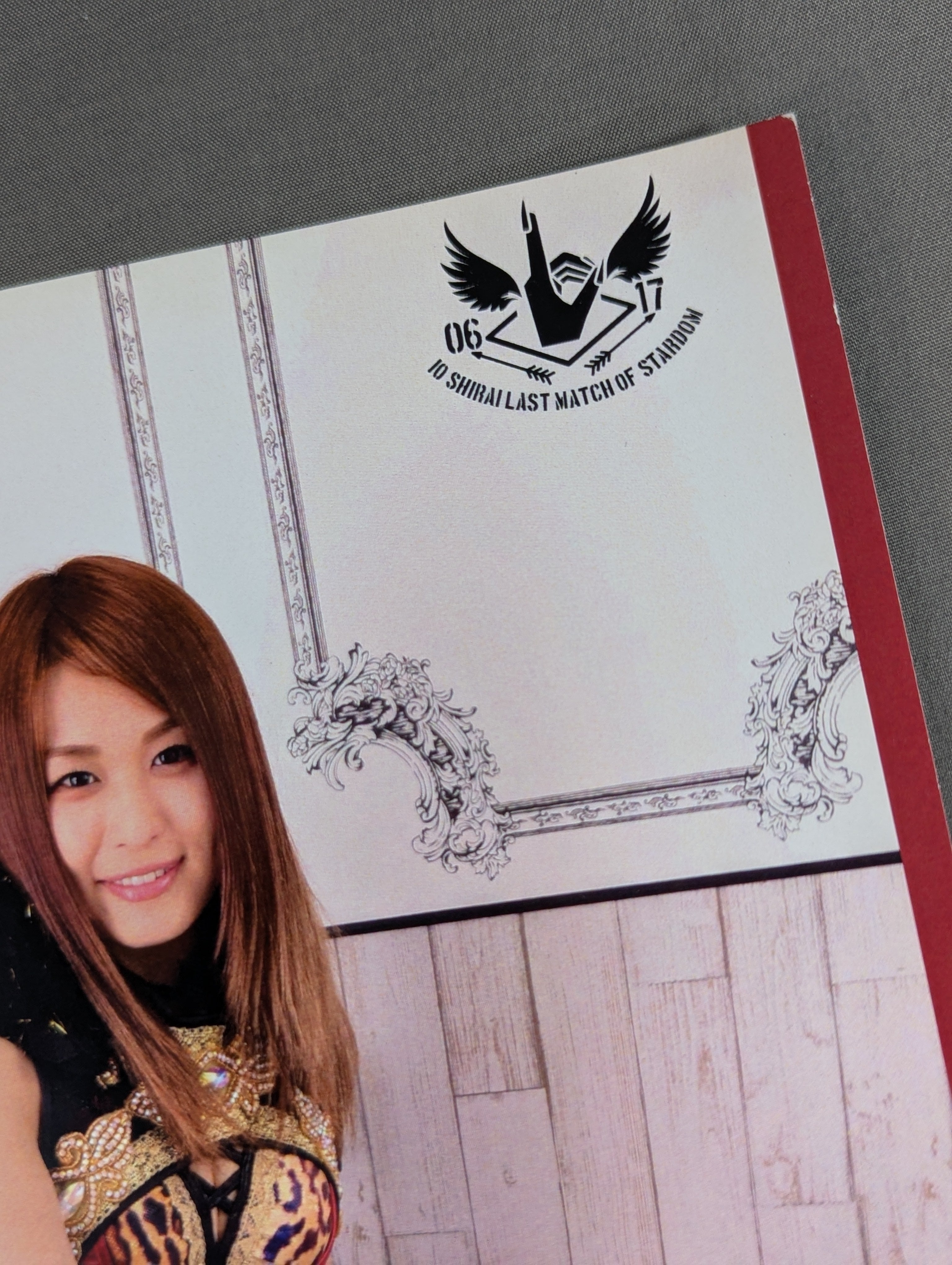 ☆LAST MATCHE OF STARDOM☆ 紫雷イオ 直筆サイン入り ポートレート(H