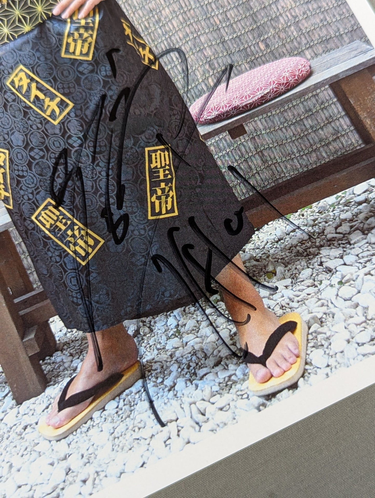 Taichi  hand signed autograph Pro-Photo (A-1)
