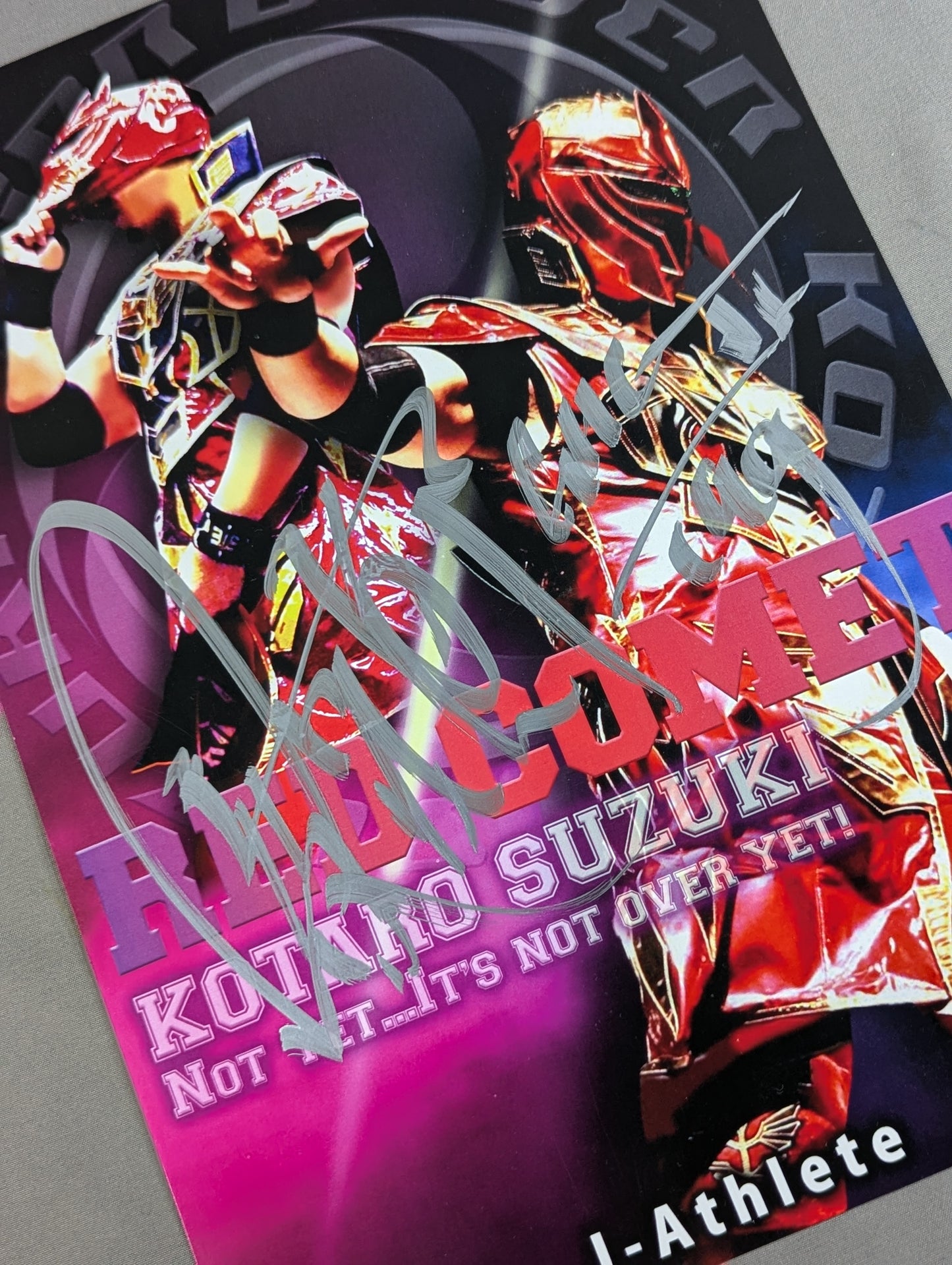 Kotaro Suzuki hand signed autograph Pro-Photo (A-4)