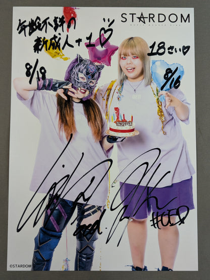 STARLIGHT KID &RUAKA Stardom Pro-Photo 