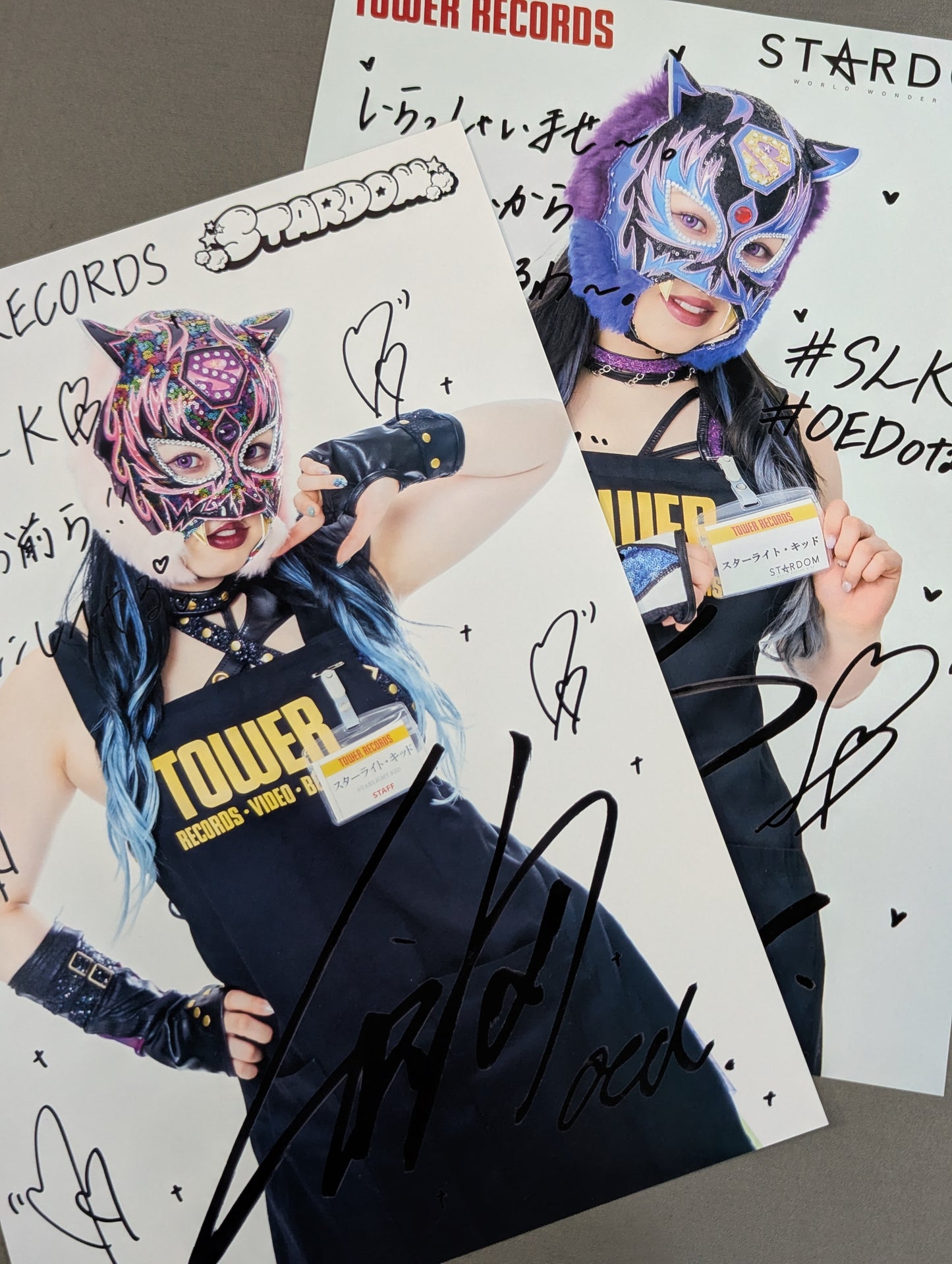 STARLIGHT KID  Stardom×TOWER RECORDS Pro-Photo 2-Sheet Set