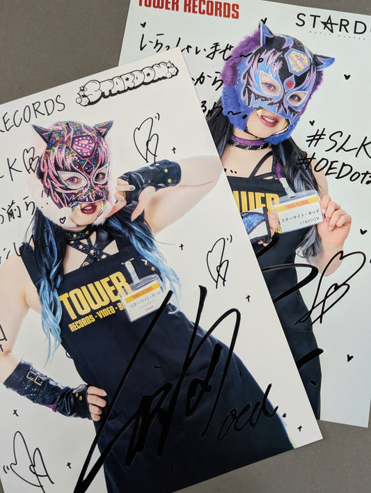スターライト・キッド スターダム×TOWER RECORDS ポートレート2枚セット