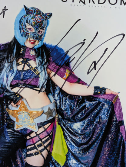 STARLIGHT KID  hand signed autograph  Starda Mu Pro-Photo (J-4)