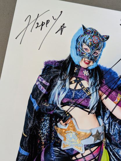 STARLIGHT KID  hand signed autograph  Starda Mu Pro-Photo (J-4)